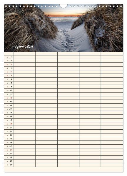 Produktbild: Noch mehr F&ouml;hrweh Familienplaner (Wandkalender 2026 DIN A3 hoch), CALVENDO Monatskalender