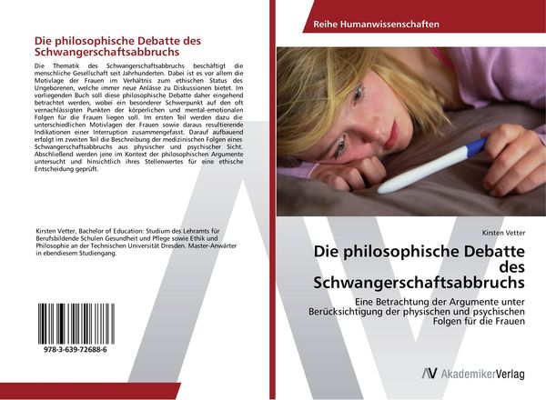 Produktbild: Die philosophische Debatte des Schwangerschaftsabbruchs