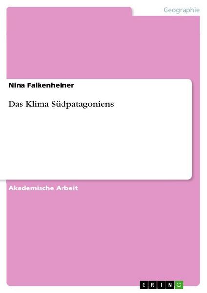Produktbild: Das Klima S&uuml;dpatagoniens