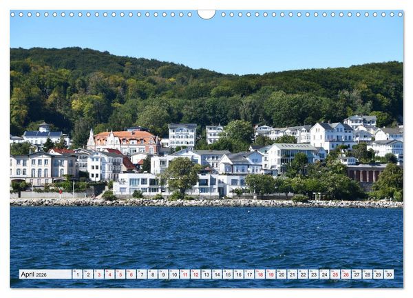 Produktbild: Sassnitz mit der Kreidek&uuml;ste (Wandkalender 2026 DIN A3 quer), CALVENDO Monatskalender