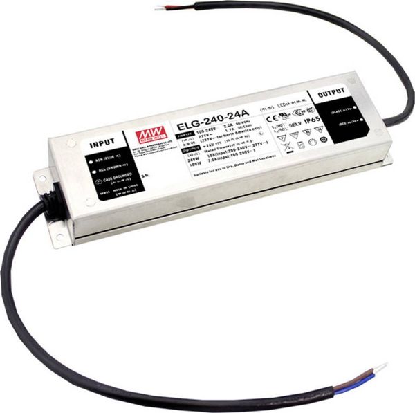 Mean Well ELG-240-36AB-3Y LED-Treiber Konstantspannung 239.76W 3.33 - 6.66A 33.5 - 38.5 V/DC 3 in 1 Dimmer Funktion, Mon