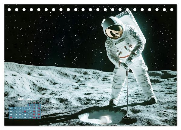 Produktbild: Zwischen Sternenstaub und Stille (Tischkalender 2026 DIN A5 quer), CALVENDO Monatskalender