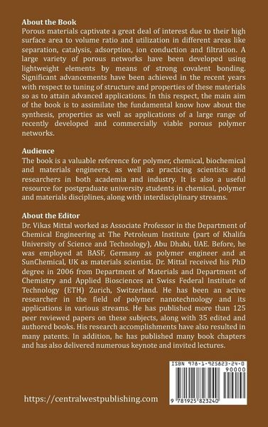 Produktbild: Porous Polymer Networks