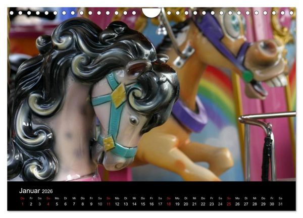 Produktbild: Jahrmarkt 2026 (Wandkalender 2026 DIN A4 quer), CALVENDO Monatskalender