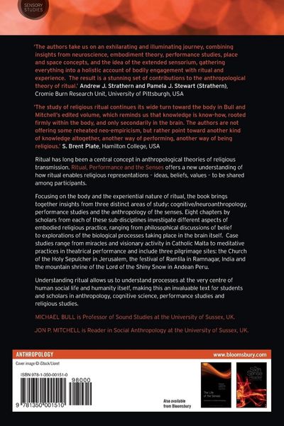 Produktbild: Ritual, Performance and the Senses