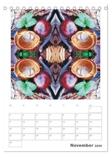 Produktbild: Axis Mater Naturae (Tischkalender 2026 DIN A5 hoch), CALVENDO Monatskalender