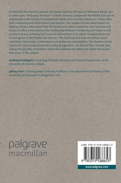 Produktbild: Antisemitism Before and Since the Holocaust