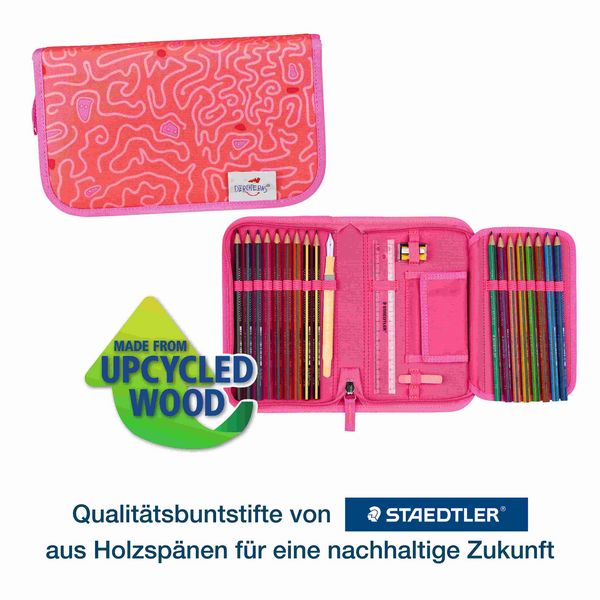 Produktbild: DerDieDas Schulranzen Set ErgoFlex Easy Superflash, Schulranzen Set, 5tlg, Coral Reef