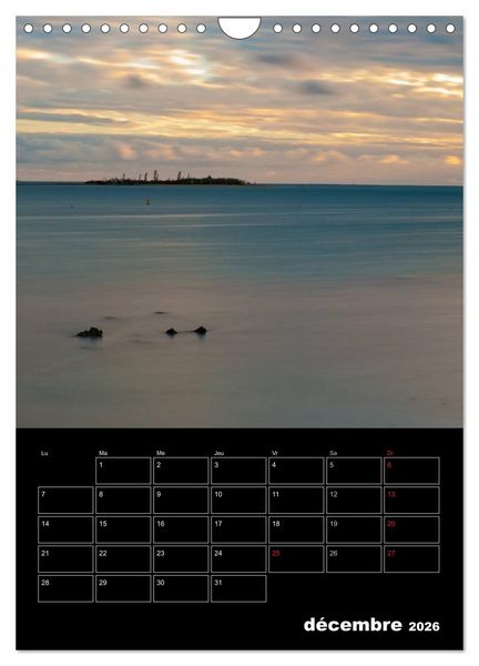 Produktbild: Paysages cal&eacute;doniens (Calendrier mural 2026 DIN A4 horizontal), CALVENDO calendrier mensuel