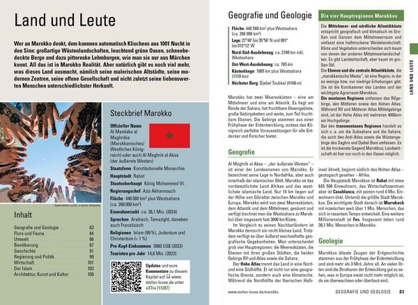 Produktbild: Stefan Loose Reisef&uuml;hrer Marokko