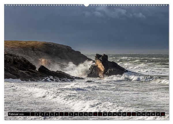 Produktbild: C&ocirc;te Sauvage - Die wilde K&uuml;ste der Bretagne (Wandkalender 2026 DIN A2 quer), CALVENDO Monatskalender