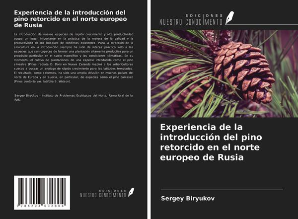 Produktbild: Experiencia de la introducci&oacute;n del pino retorcido en el norte europeo de Rusia