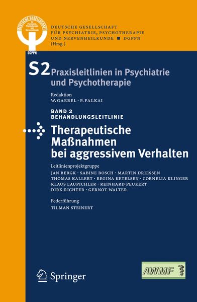 Produktbild: Therapeutische Ma&szlig;nahmen bei aggressivem Verhalten in der Psychiatrie und Psychotherapie