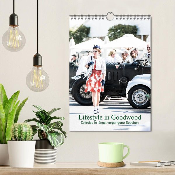 Produktbild: Lifestyle in Goodwood - Zeitreise in l&auml;ngst vergangene Epochen (Wandkalender 2026 DIN A4 hoch), CALVENDO Monatskalender