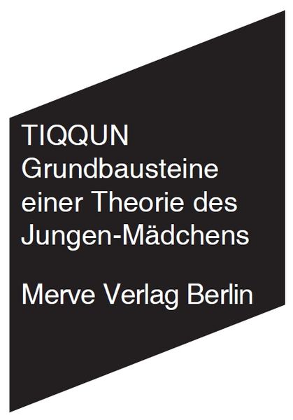 Produktbild: Grundbausteine einer Theorie des Jungen-M&auml;dchens
