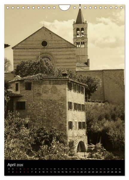 Produktbild: Assisi. Ein Ort der Besinnung. (Wandkalender 2026 DIN A4 hoch), CALVENDO Monatskalender