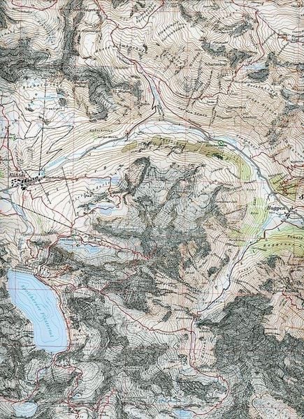 Produktbild: DAV Alpenvereinskarte 31/2 Stubaier Alpen Sellrain 1 : 25 000 Wegmarkierungen