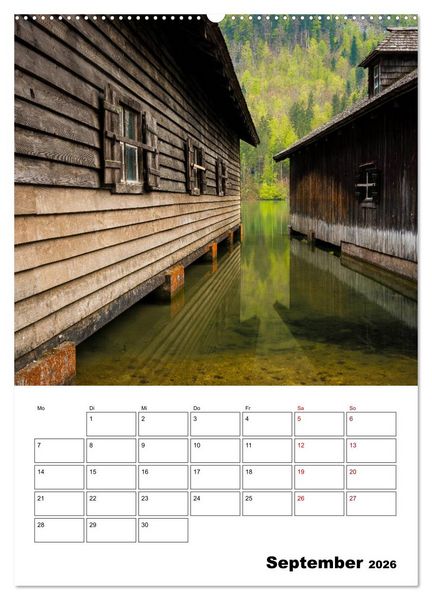 Produktbild: Traumhaftes Berchtesgadener Land (Wandkalender 2026 DIN A2 hoch), CALVENDO Monatskalender