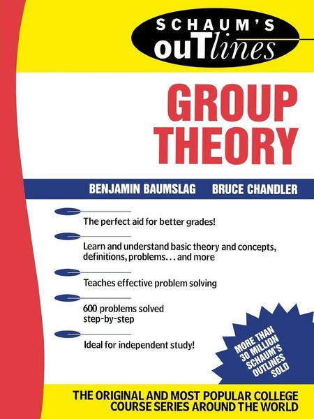 Produktbild: SCH GROUP THEORY