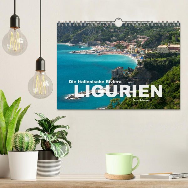 Produktbild: Die Italienische Riviera - Ligurien (Wandkalender 2026 DIN A4 quer), CALVENDO Monatskalender
