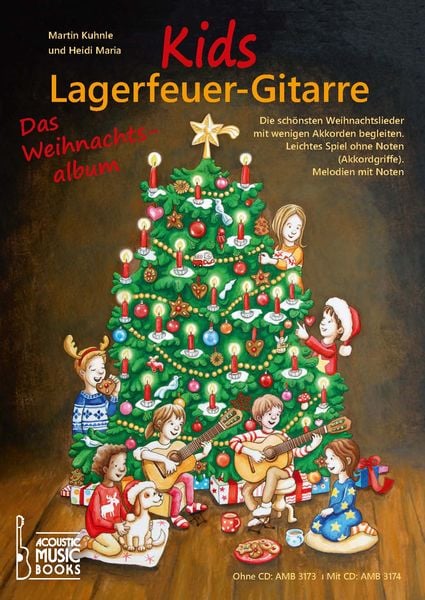 Kids Lagerfeuer-Gitarre. Das Weihnachtsalbum. Mit CD