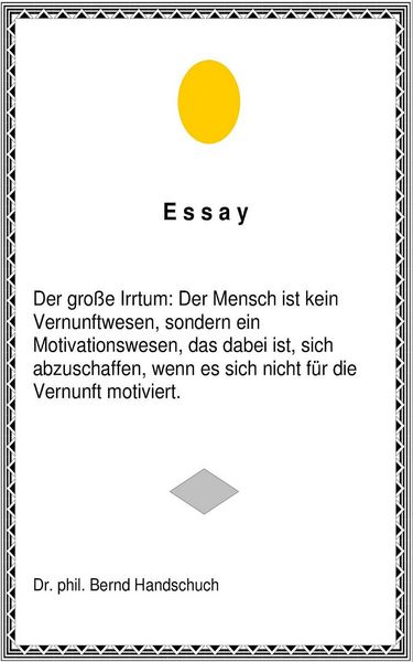 Produktbild: Essay