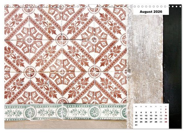 Produktbild: Lissabons Azulejos (Wandkalender 2026 DIN A3 quer), CALVENDO Monatskalender