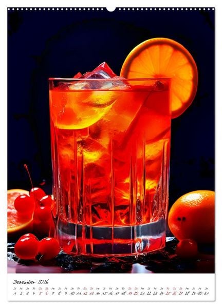 Produktbild: Mixology Meisterwerke (hochwertiger Premium Wandkalender 2026 DIN A2 hoch), Kunstdruck in Hochglanz