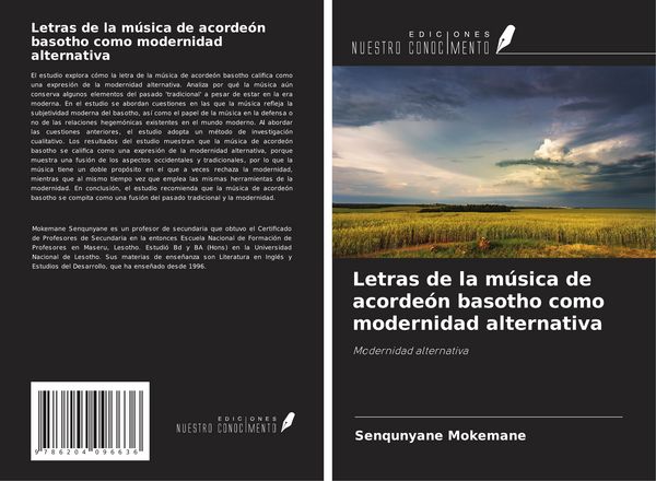 Produktbild: Letras de la m&uacute;sica de acorde&oacute;n basotho como modernidad alternativa