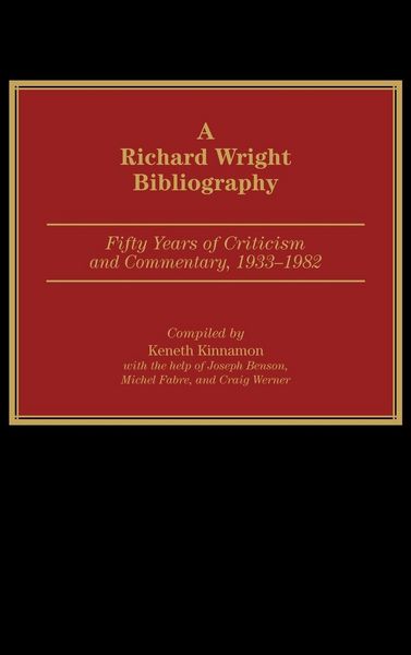 Produktbild: A Richard Wright Bibliography