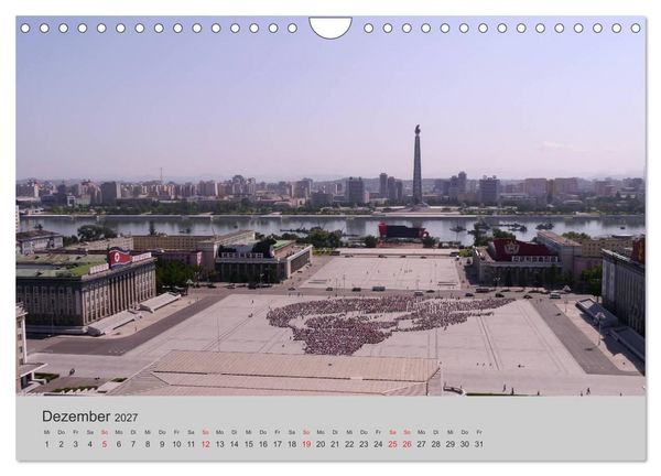 Produktbild: Impressionen aus Nordkorea (Wandkalender 2027 DIN A4 quer), CALVENDO Monatskalender