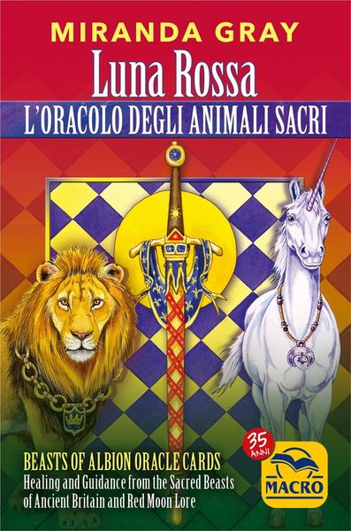 Produktbild: Luna Rossa. L'oracolo degli animali sacri. Beasts of albion oracle cards