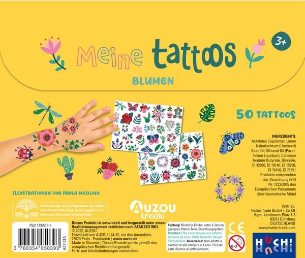 Produktbild: Meine Tattoos - Blumen