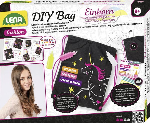 Produktbild: DIY Rucksack Einhorn, Faltschachtel