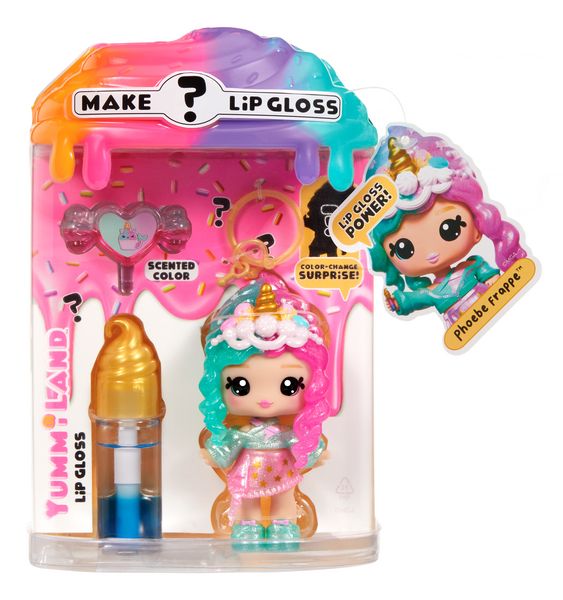 Produktbild: Yummiland Lip Gloss Doll- Mystery Color Change - Phoebe Frappe