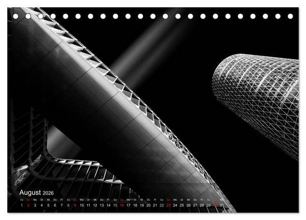 Produktbild: Direction Sky - Faszination Architektur 2026 (Tischkalender 2026 DIN A5 quer), CALVENDO Monatskalender