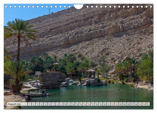 Produktbild: Oman - Eine Fotoreise (Wandkalender 2026 DIN A4 quer), CALVENDO Monatskalender