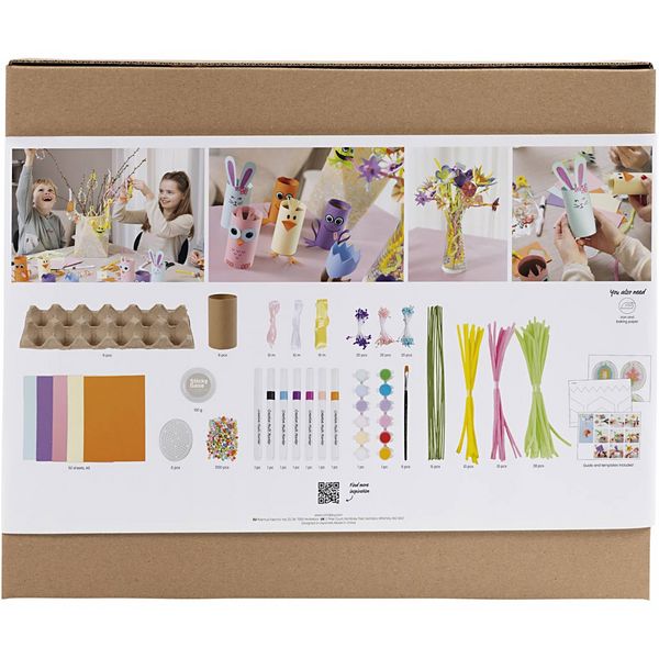 Produktbild: Creativ Company Mega Kreativ Mix Kreativer Fr&uuml;hling, Fr&uuml;hlingsfarben