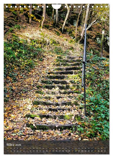 Produktbild: Eifel Traumpfad H&ouml;hlen- und Schluchtenstieg (Wandkalender 2026 DIN A4 hoch), CALVENDO Monatskalender