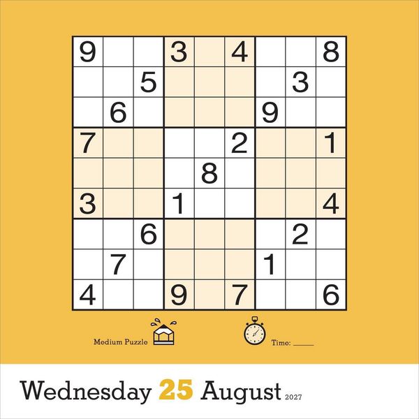 Produktbild: Original Sudoku Page-A-Day(r) Calendar 2027