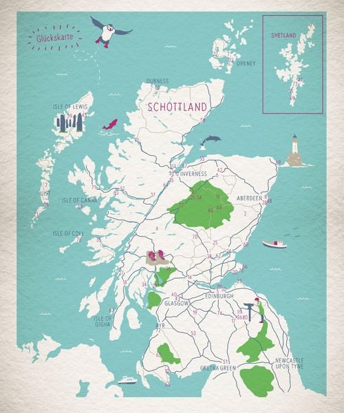 Produktbild: Gl&uuml;cksorte in Schottland