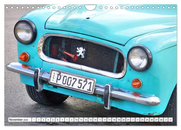Produktbild: PEUGEOT 403 - Frankreichs Klassiker (Wandkalender 2025 DIN A4 quer), CALVENDO Monatskalender