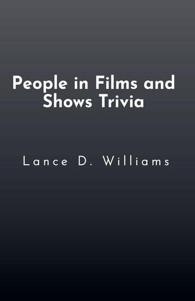 Produktbild: People in Films and Shows Trivia