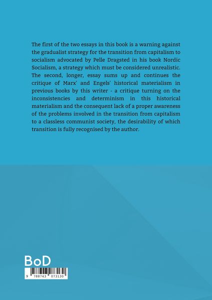 Produktbild: A Socialist Critique of Dragsted: Nordic Socialism and Marx' and Engels' Historical Materialism