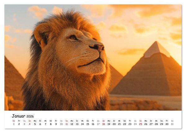 Produktbild: Lustige Tierreisen - Bunter Spa&szlig; f&uuml;r Kinder (Wandkalender 2026 DIN A4 quer), CALVENDO Monatskalender