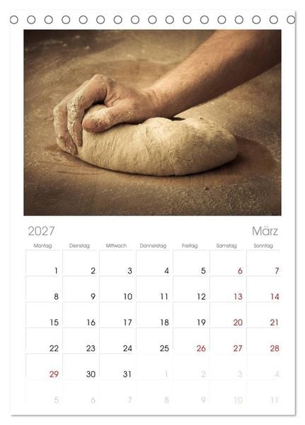 Produktbild: Tischplaner 2027 - Brot & Kaffee Impressionen 2027 (A5 Tischkalender zum Aufstellen) CALVENDO