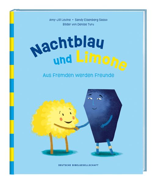Produktbild: Nachtblau und Limone. Aus Fremden werden Freunde. Mit N&auml;chstenliebe Vorurteile &uuml;berwinden. Christliche Kindergeschichte &uuml;ber Hilfsbereitschaft. Bilderbuch zum Vorlesen ab 5 Jahren.