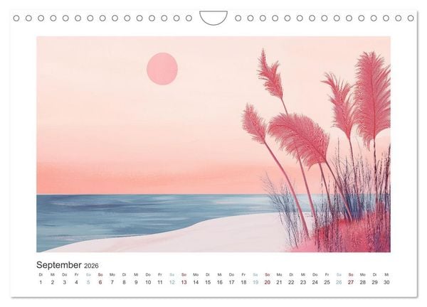 Produktbild: Die Wogen des Lichts (Wandkalender 2026 DIN A4 quer), CALVENDO Monatskalender