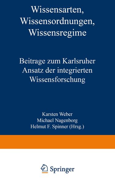 Produktbild: Wissensarten, Wissensordnungen, Wissensregime