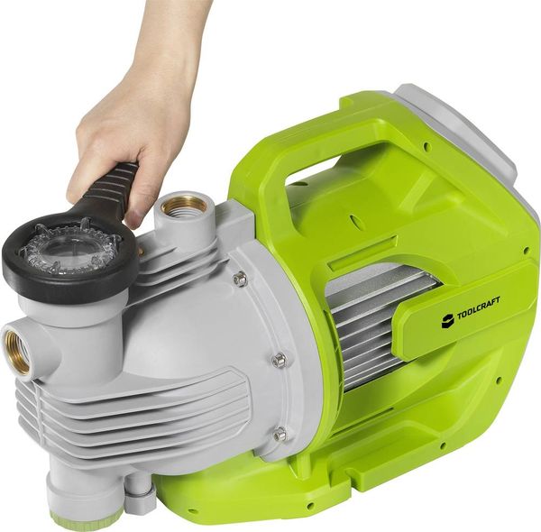 Produktbild: TOOLCRAFT TO-8992896 Gartenpumpe mit Filter 7000 l/h 53m